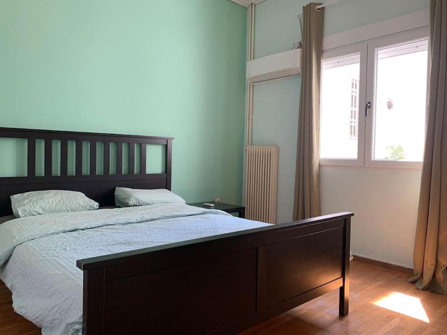 2 Bedroom Apartment 300 Meters Metro Aghios Loanis Athens Ngoại thất bức ảnh